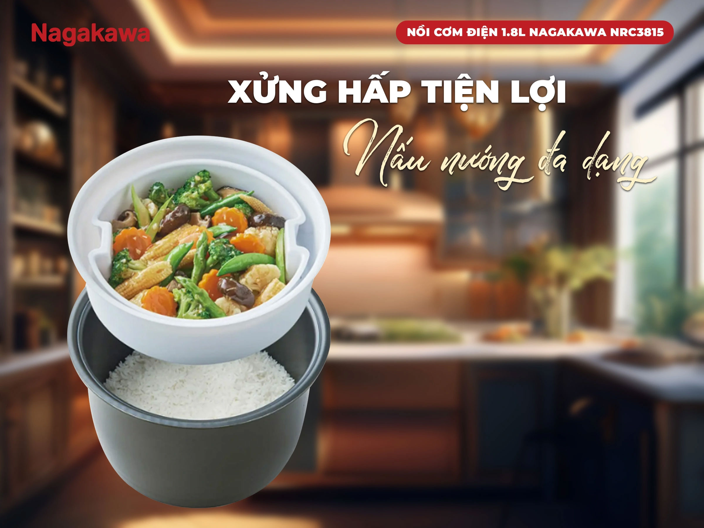 Phụ kiện tiện ích – Dễ cất giữ