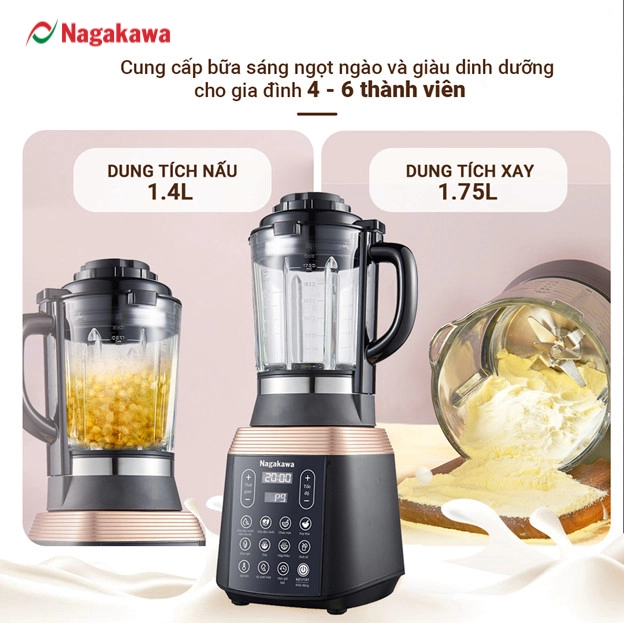 Dung tích nấu và dung tích xay